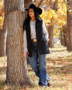*Womens Barn Vest - BLK - MAV9930001