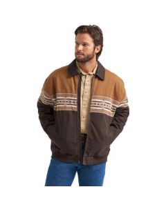 *Mens Aztec Bomber Jacket - Chocolate Torte - 112381935
