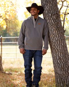 *Mens Fleece Pullover - GRY - MWK1534012