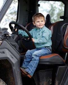*Toddler Boys LS Plain Weave - TUR - MTW7061431