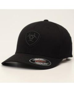 Ariat Mens FlexFit Cap - Black - 1512401-L-XL