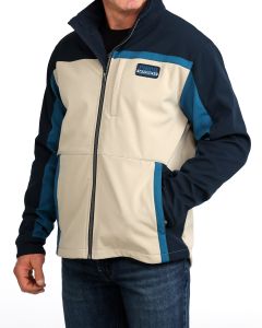 *Mens Color-blocked Bonded Jacket - MUL - MWJ1947002