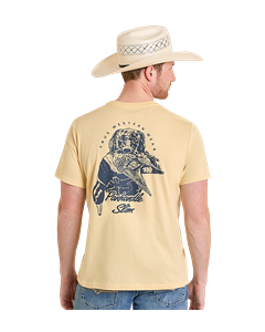 *Mens Graphic Tee - Tan - PU21T08231